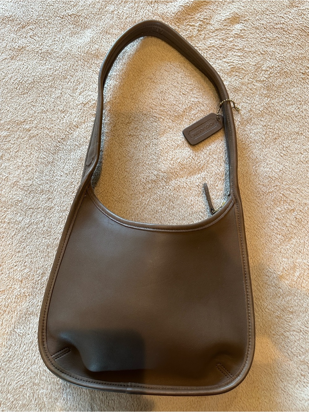 Coach Brown Leather Shoulder Bag